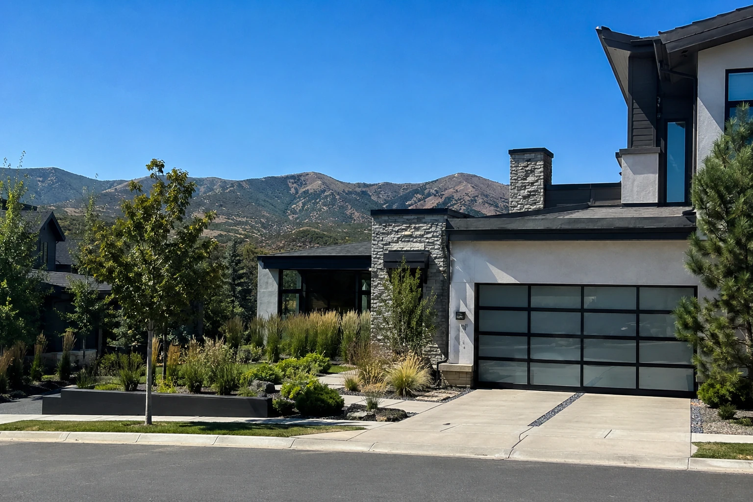 a Denver home with a modern kitchen