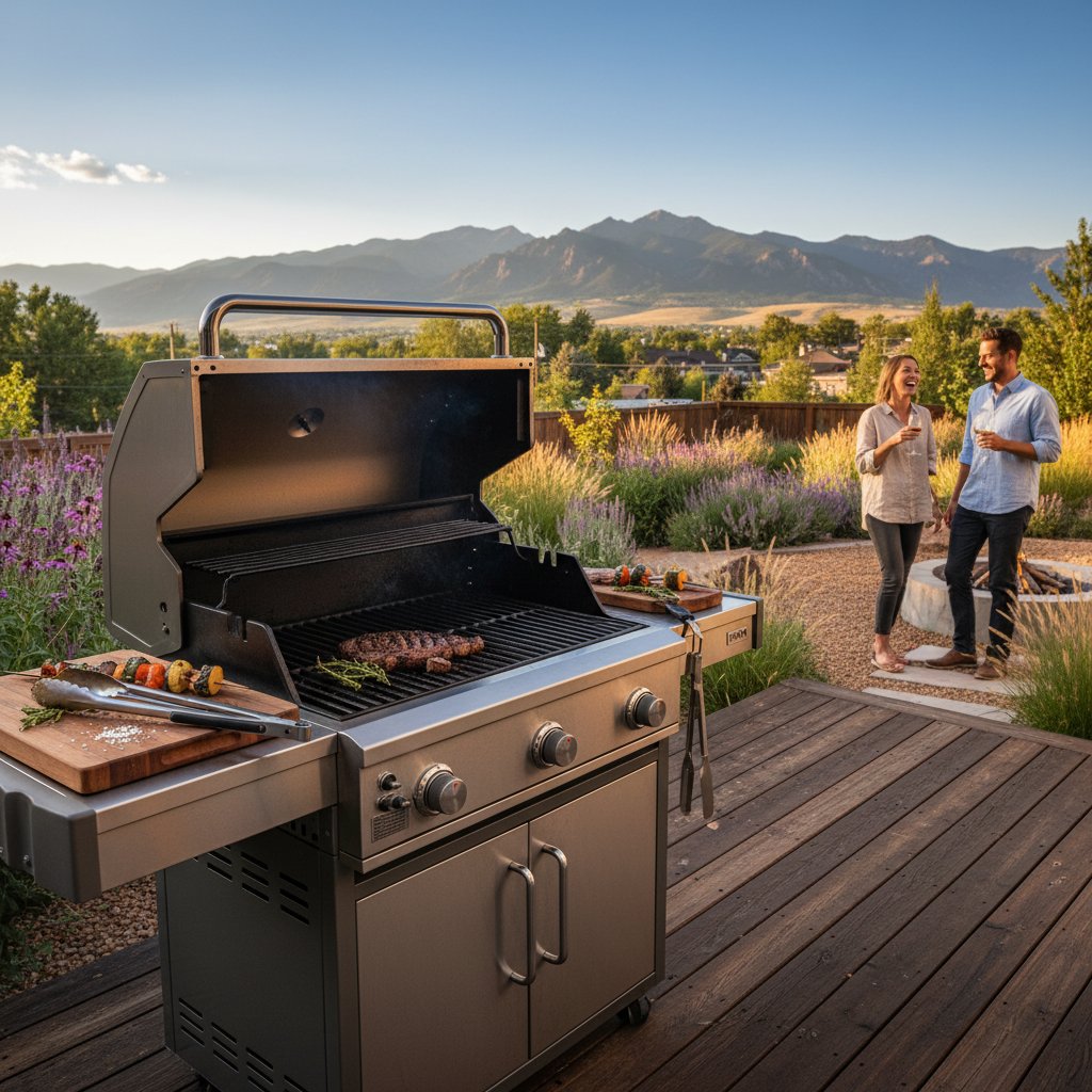 Outdoor grill repair