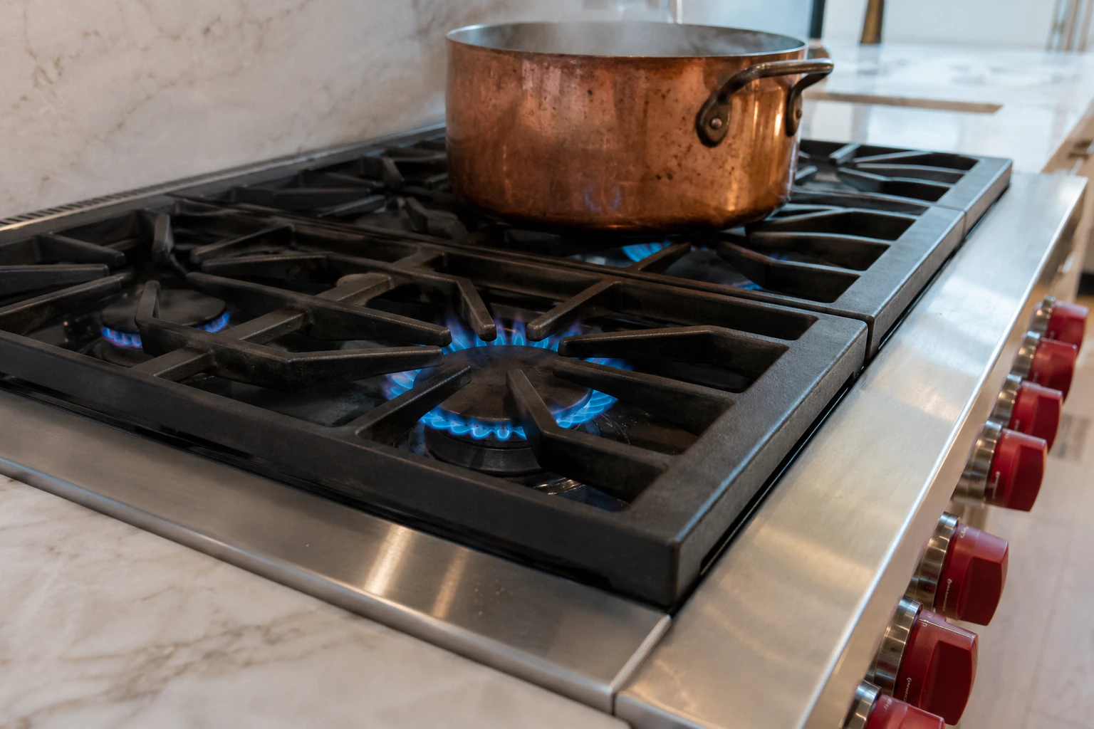 range — burner rebuild